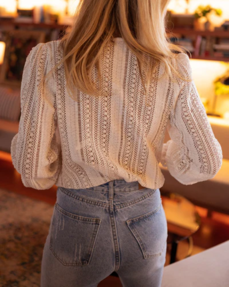 Blusa de ganchillo