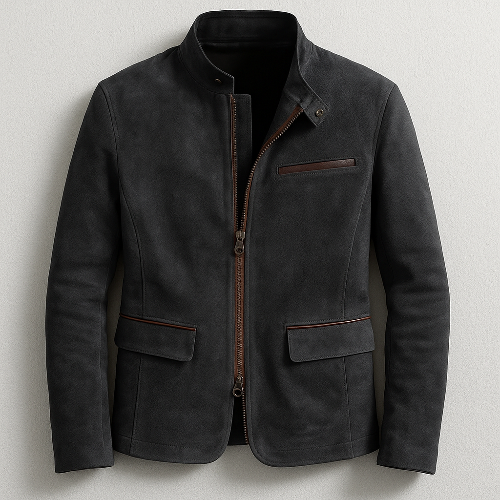 Chaqueta de gamuza