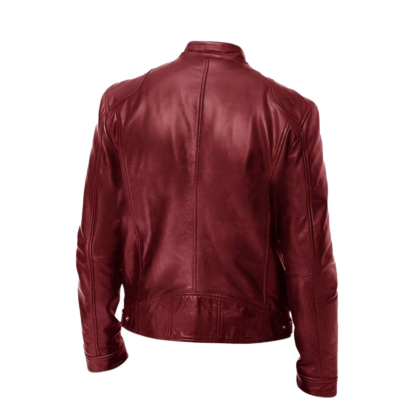 Chaqueta de Cuero Elegante