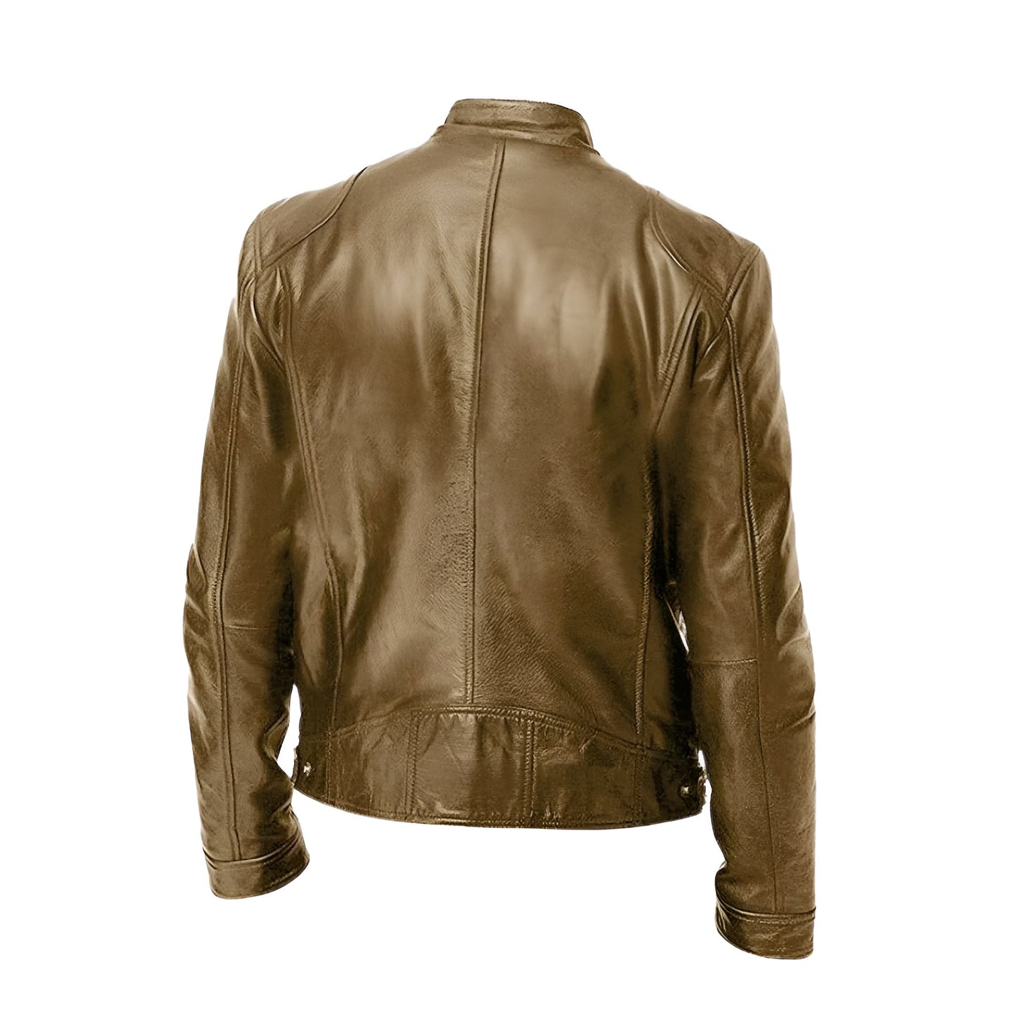 Chaqueta de Cuero Elegante
