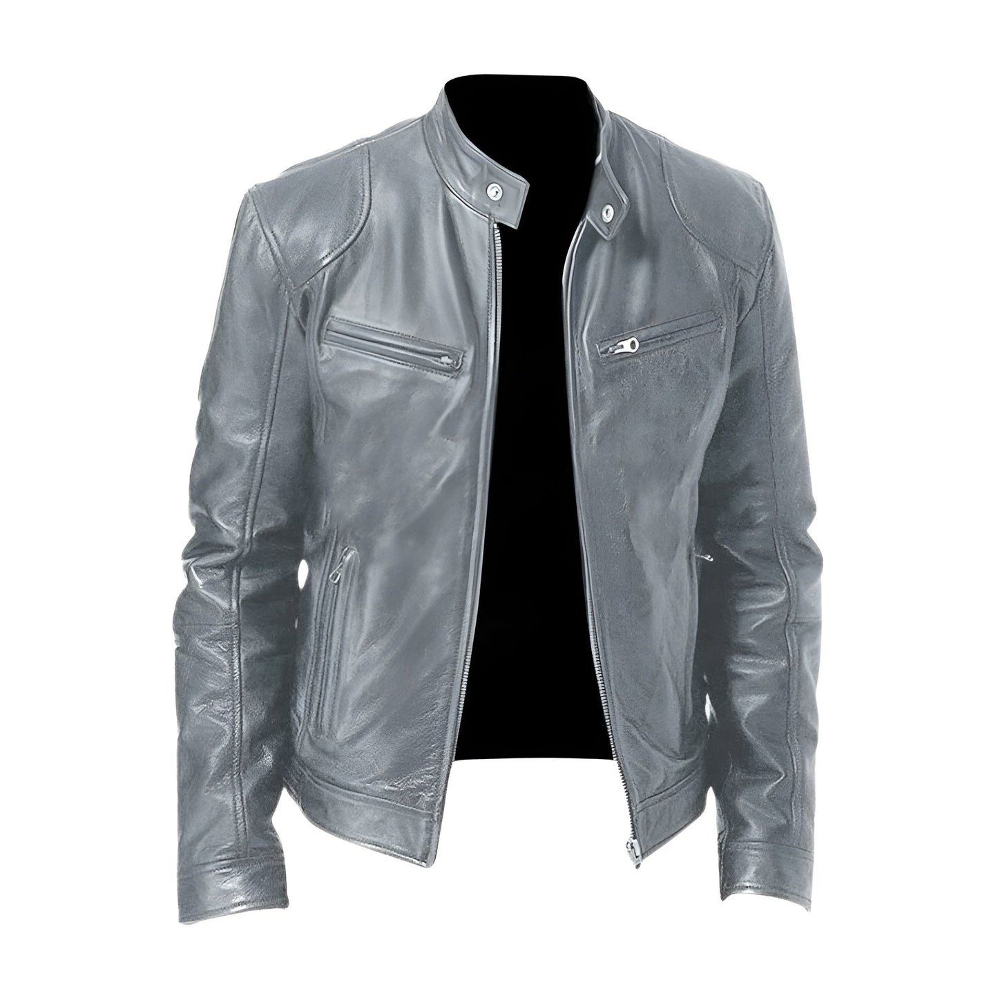 Chaqueta de Cuero Elegante