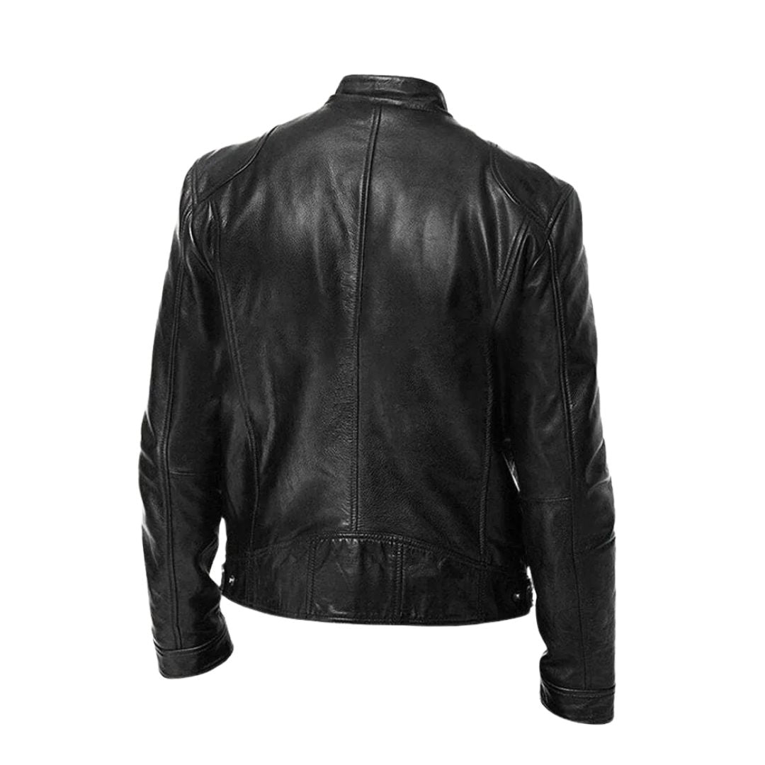 Chaqueta de Cuero Elegante