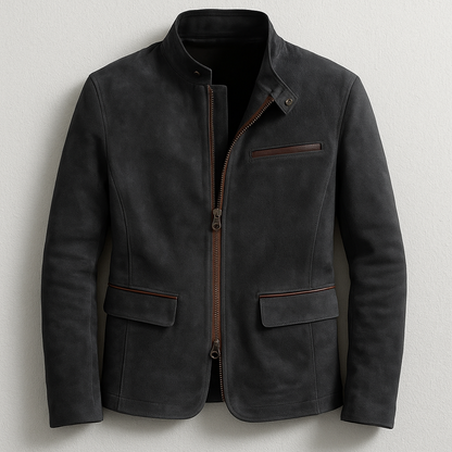 Chaqueta de gamuza