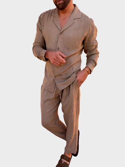 Camisa de lino