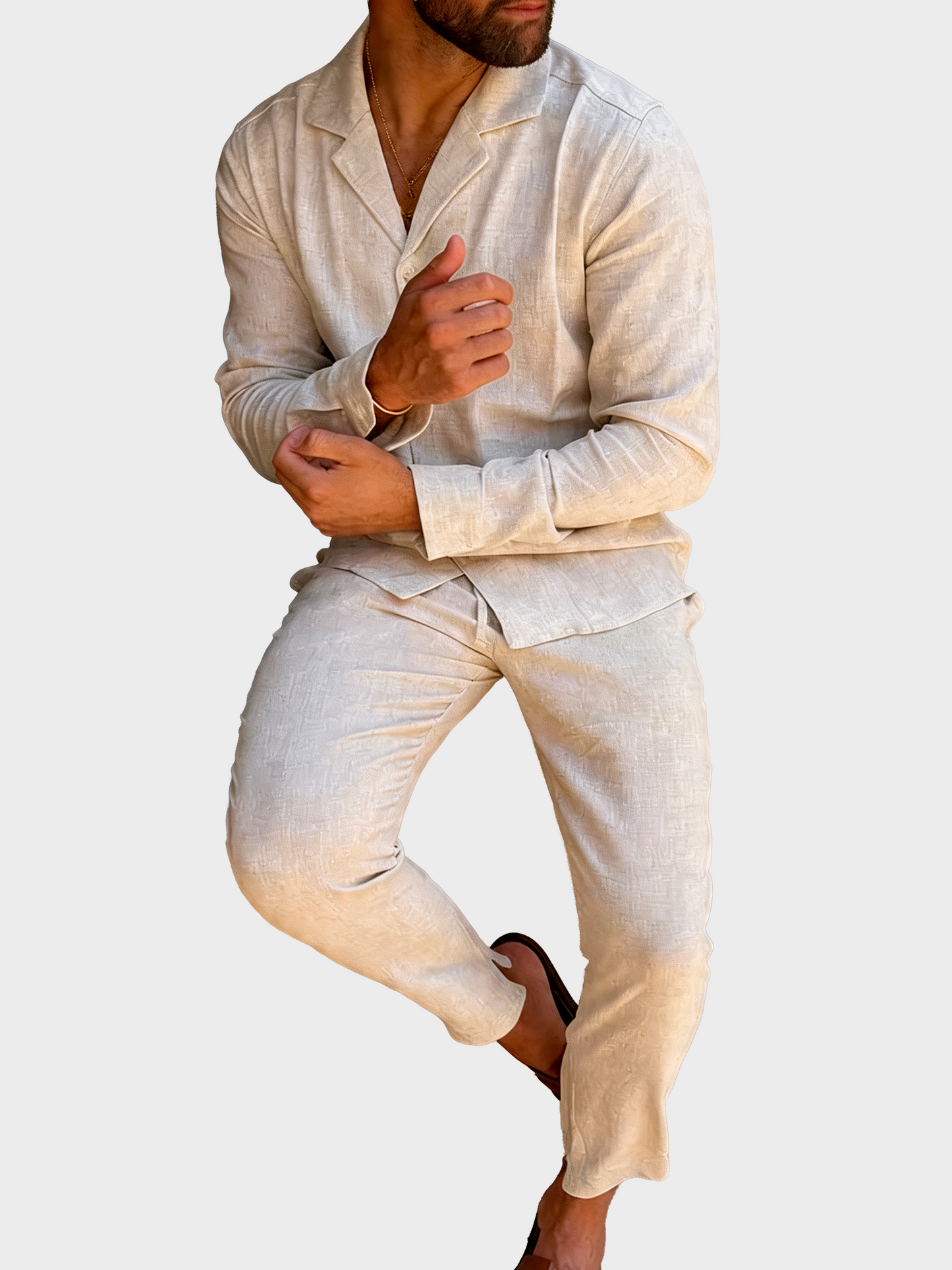 Camisa de lino