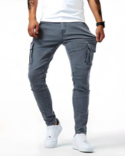 Pantalones cargo elásticos