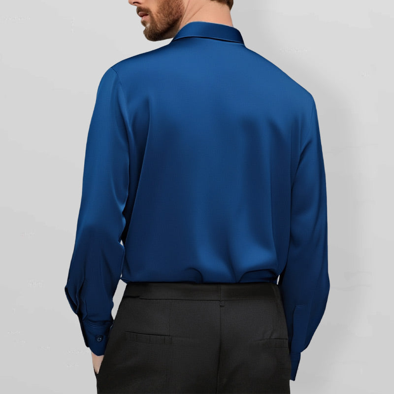 Camisa elástica lisa