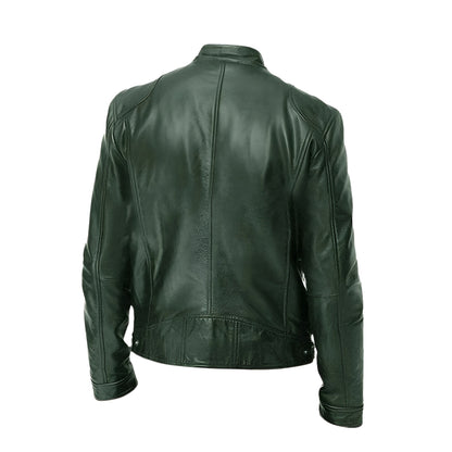 Chaqueta de Cuero Elegante