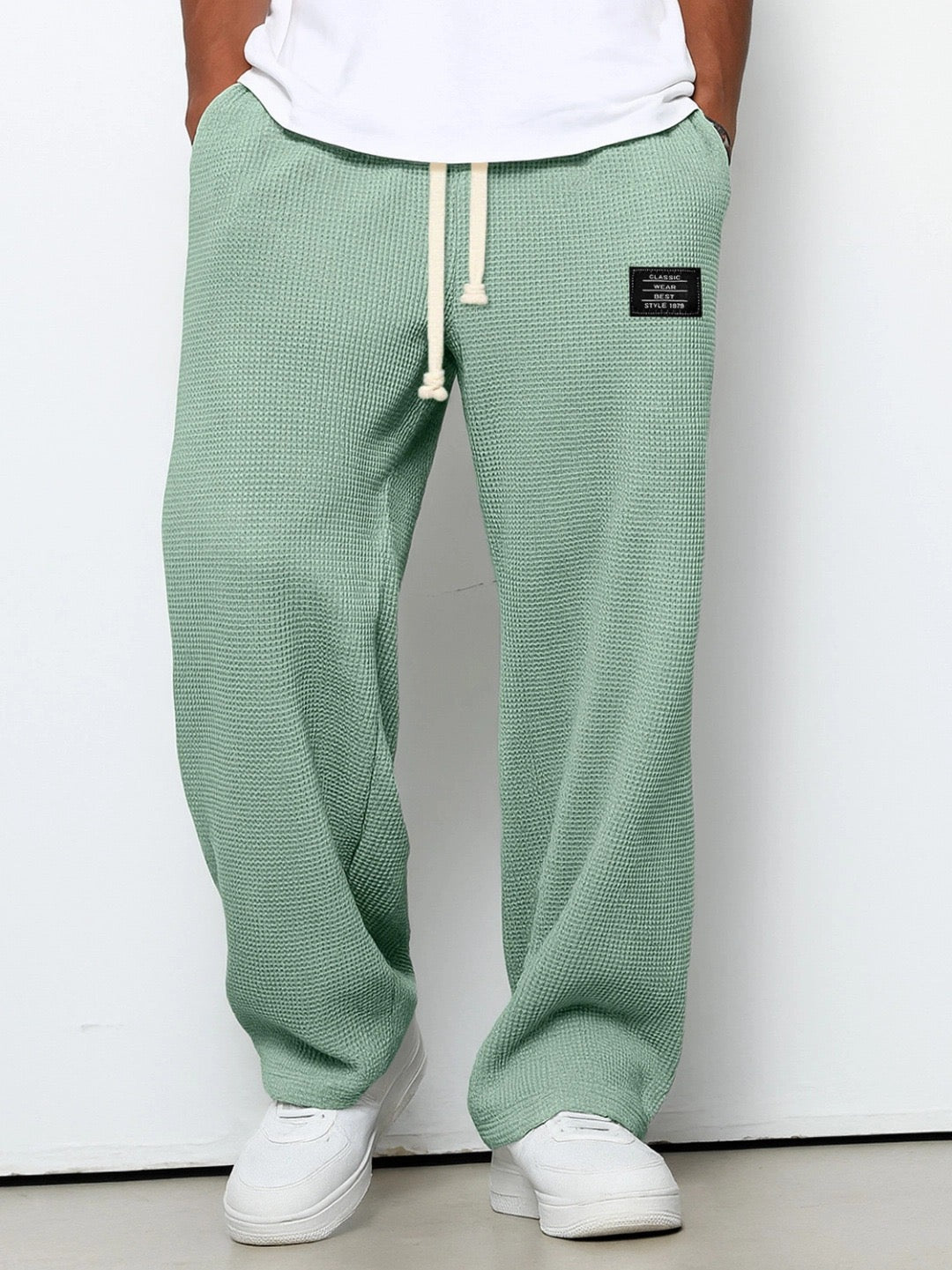 Pantalones anchos ajustables