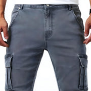 Pantalones cargo elásticos