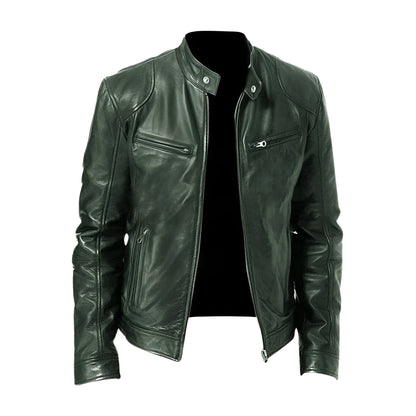 Chaqueta de Cuero Elegante