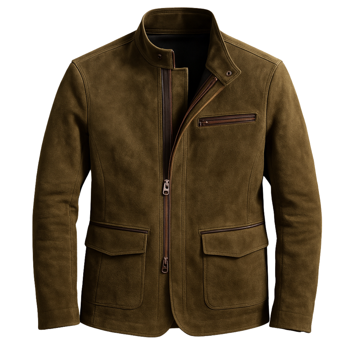 Chaqueta de gamuza
