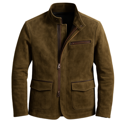 Chaqueta de gamuza