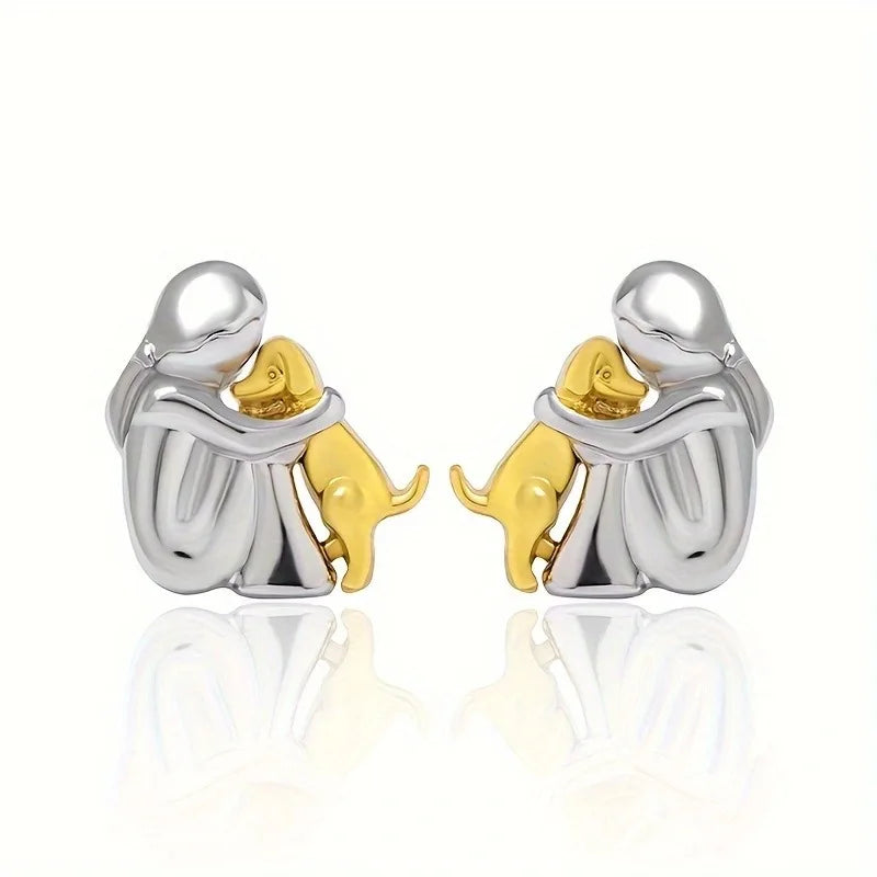 Pendientes icono de perro
