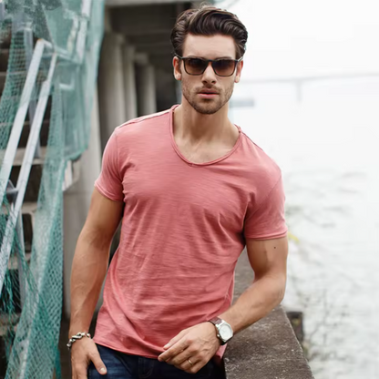 Camisa de verano de algodón (Compra 1 + 1 GRATIS!)