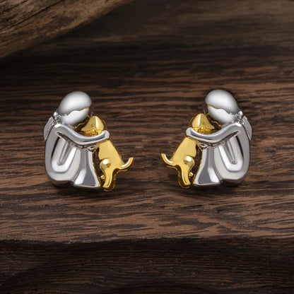 Pendientes icono de perro