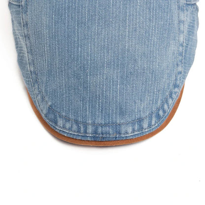 Gorra plana denim premium