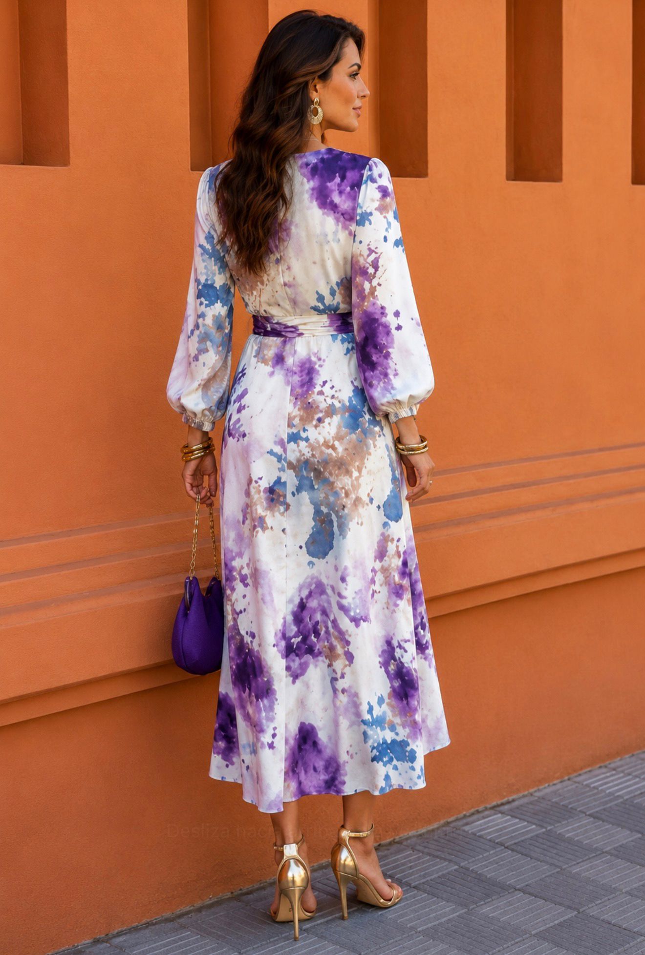 Vestido fluido premium