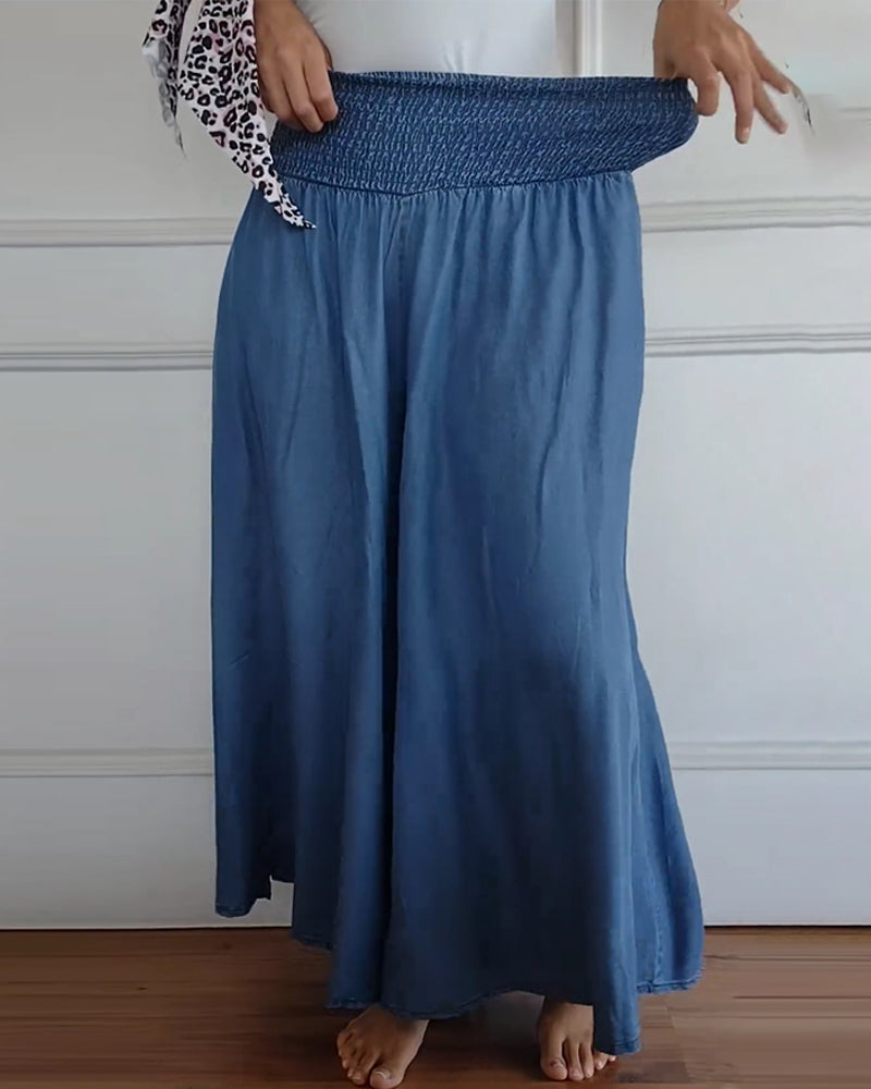 Falda larga