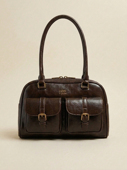 Bolso multibolsillos retro