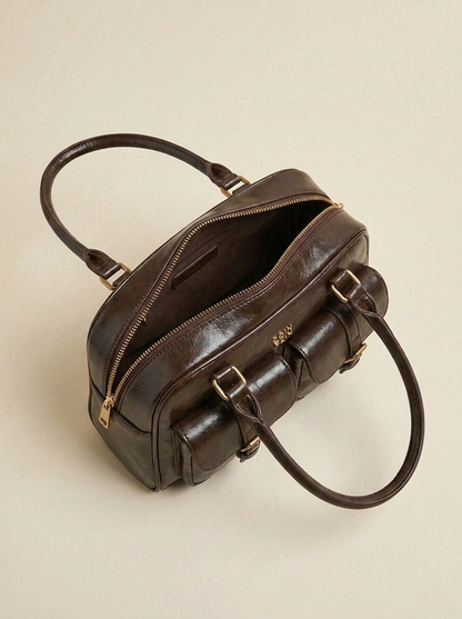 Bolso multibolsillos retro