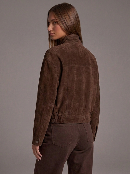 Cazadora bomber efecto ante