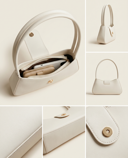 Bolso de hombro minimalista