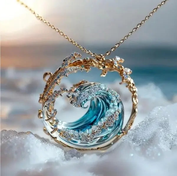 Oceano - Collar Colgante del Océano
