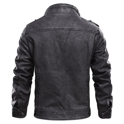 Chaqueta de cuero de lujo