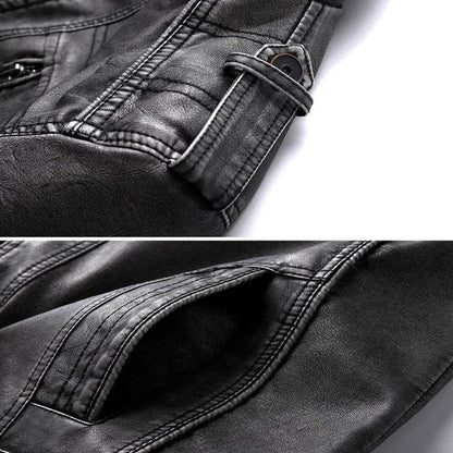 Chaqueta de cuero de lujo