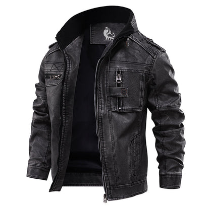 Chaqueta de cuero de lujo
