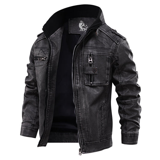 Chaqueta de cuero de lujo