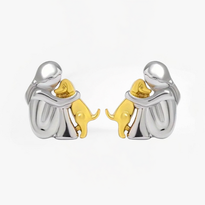 Pendientes icono de perro