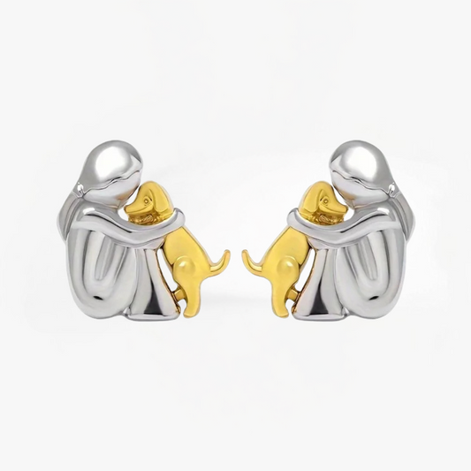 Pendientes icono de perro