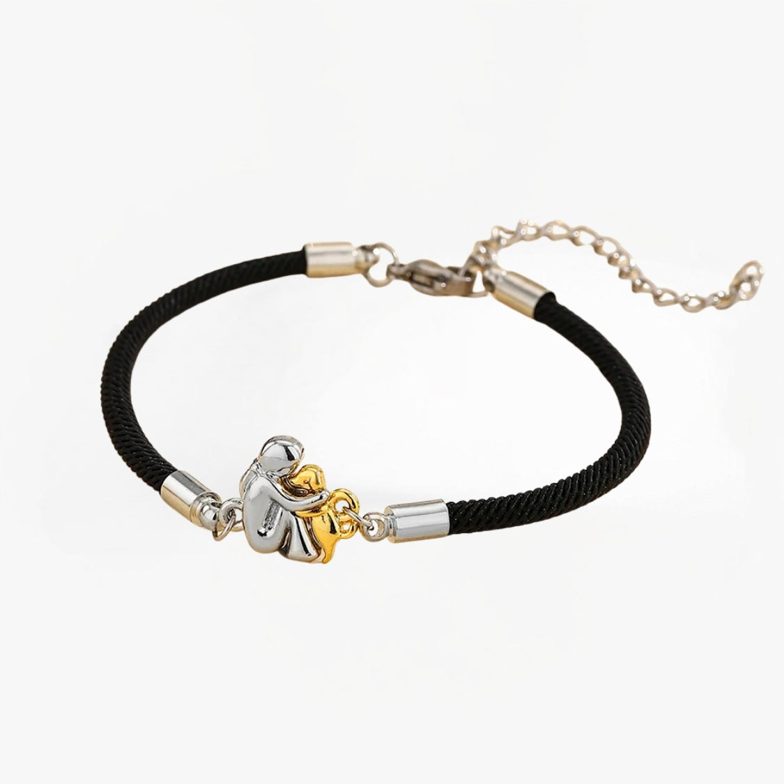 Pulsera con cordón e icono de perro
