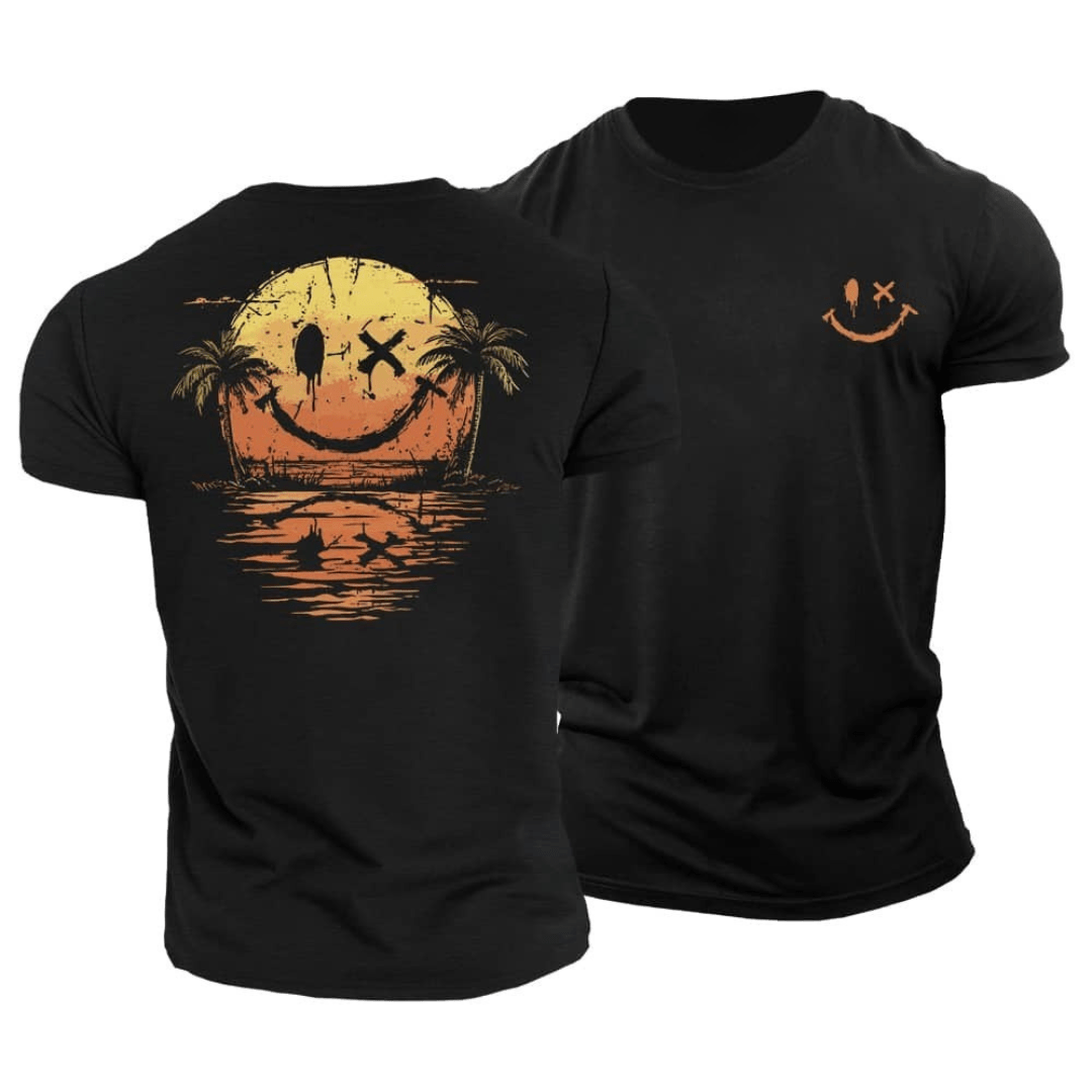 Camiseta veraniega Smiley