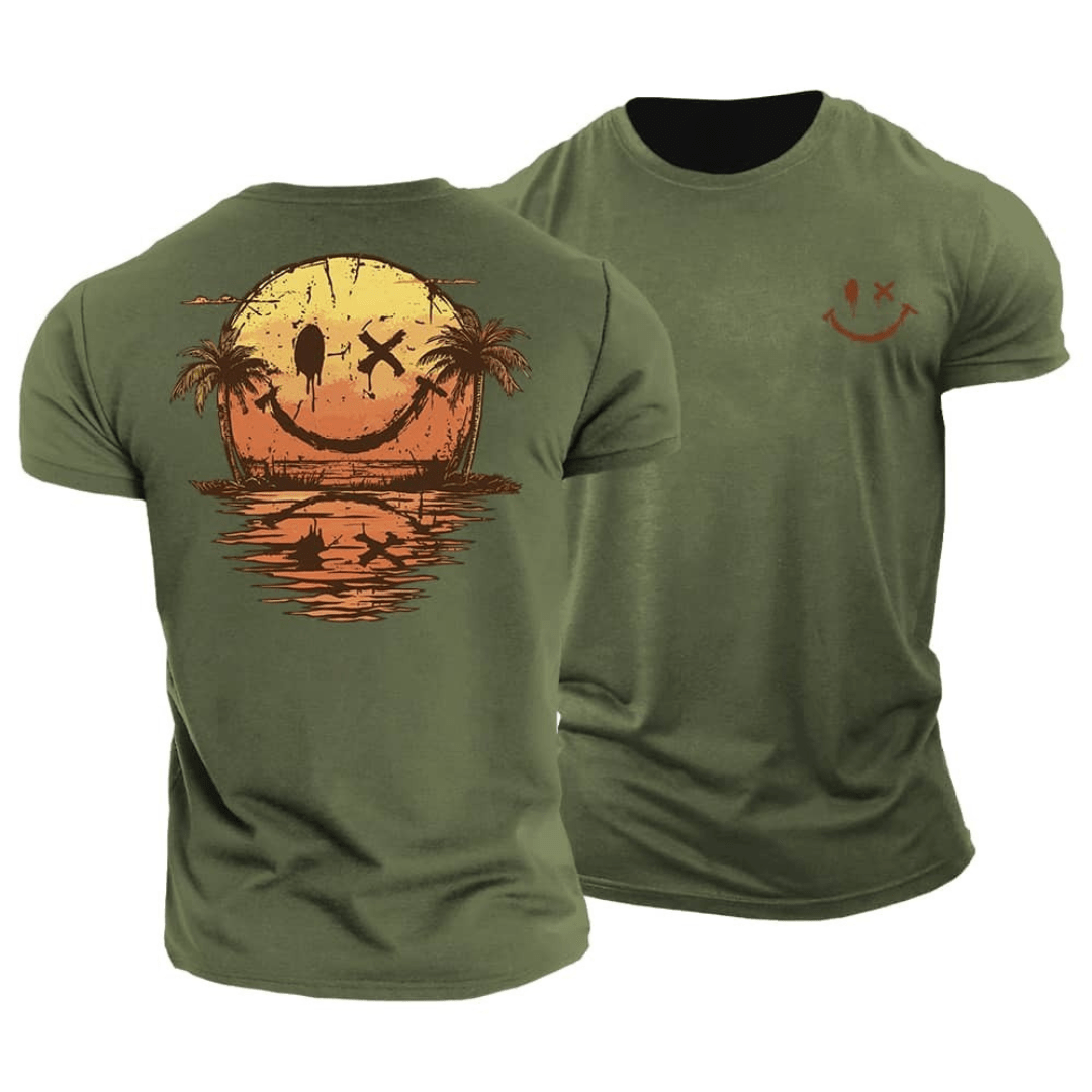 Camiseta veraniega Smiley