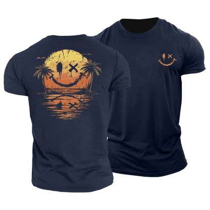 Camiseta veraniega Smiley