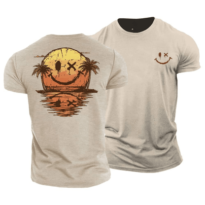 Camiseta veraniega Smiley
