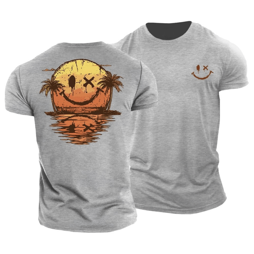 Camiseta veraniega Smiley