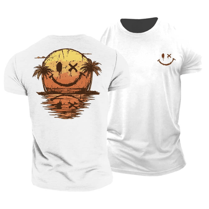 Camiseta veraniega Smiley